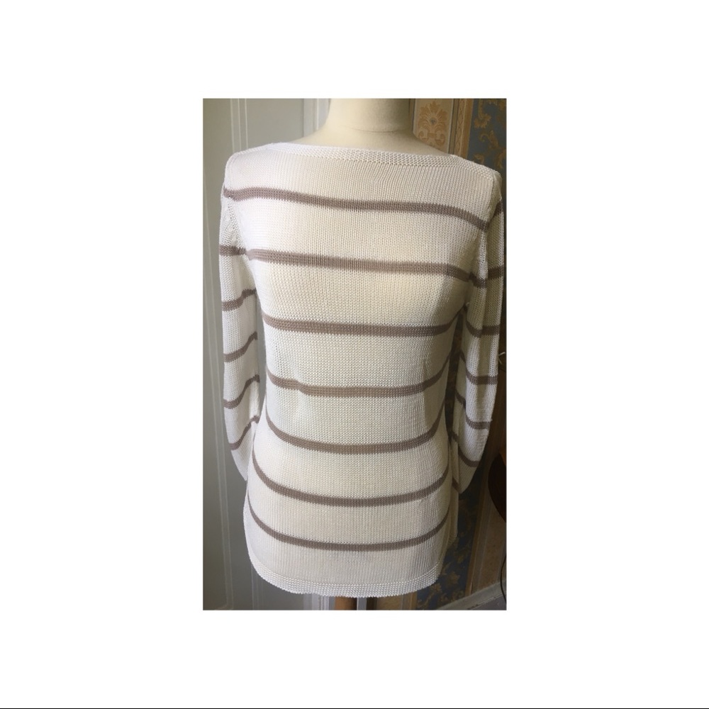 Summer viscose long sweater.
